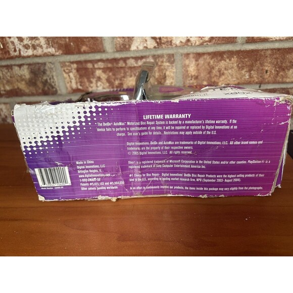 DVD Dr Motorized AutoMax DISC REPAIR SYSTEM Fixes Scratches Discontinued - Picture 6 of 6